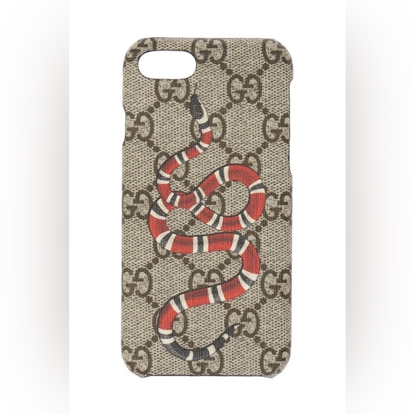 Gucci | IPhone 8 Case With Snake Motif Brand New In Box - Picture 1 of 5